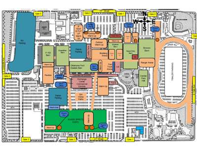 Tulsa Expo Square Map Arabianhorses.org - U.s. Nationals