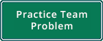 Practice Team Problem Button